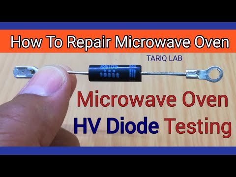 How To Test Microwave Oven HV Diode | Microwave Oven Not Heating