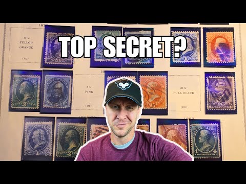 How to Find Secret Marks on USA Stamps