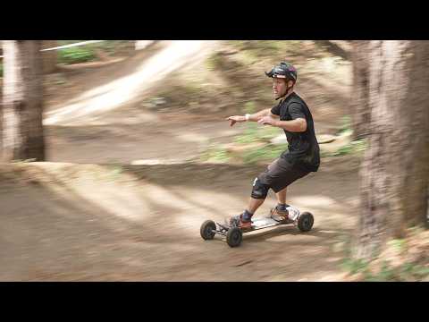 MOUNTAIN BOARDING IN THE BIKE PARK IS THE DREAM!