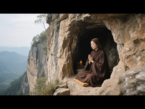 A thousand-year-old cave hidden on the cliff of a mountain in Shanxi Province was once lived by a 1