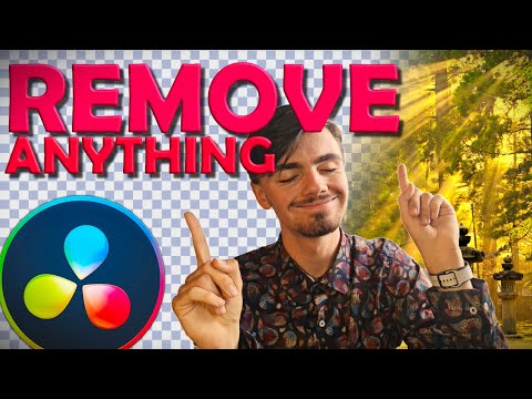 Remove ANY Object | Magic Mask Tutorial Davinci Resolve