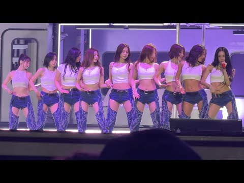 TWICE - FANCY fancam at LOLLAPALOOZA 08-02-25