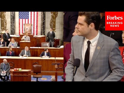 JUST IN: Republicans Scream At Matt Gaetz As He Launches Fresh House Floor Attack On McCarthy