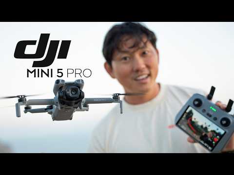 DJI MINI 5 PRO | Tiny Drone Gets a Big Camera! 50MP 4k120 1" Sensor