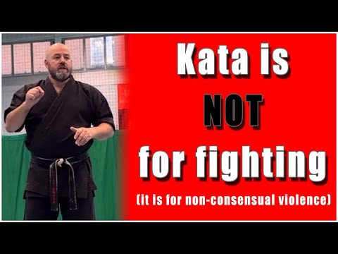 Kata is NOT for Fighting