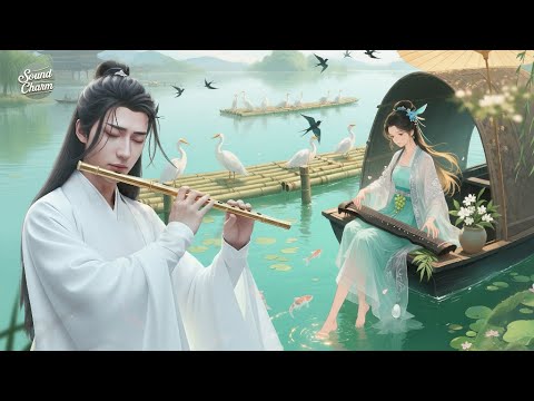 Chinese Zen Music: Bamboo Flute , Erhu & Guzheng | Deep Sleep & Insomnia Relief @SoundCharm9