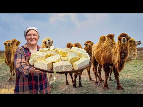 Rare $500 Cheese From Desert Camel Milk In Remote Mountains!