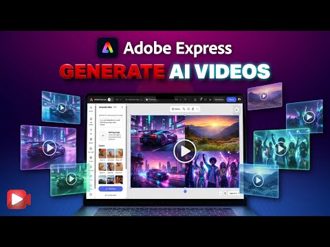 How to Generate AI Videos on Adobe Express  | AI Video Generator Tutorial