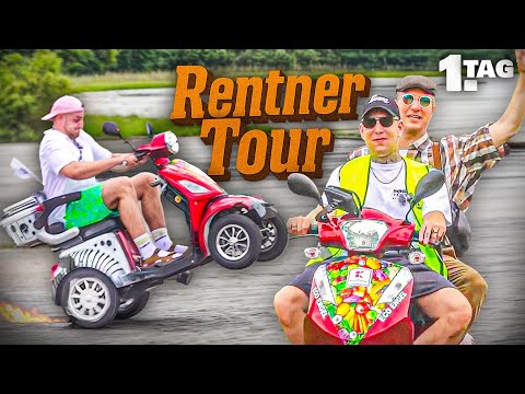 😍😱2 UNFÄLLE & voll ESKALATION! RENTNER TOUR ist ein FEST mit Monte, Schradin, Zarbex & Co.!