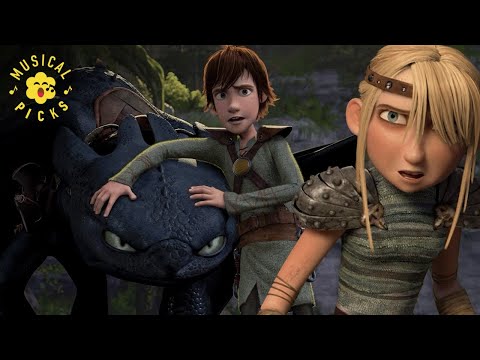 Hiccup Introduces Astrid to Toothless | How to Train Your Dragon