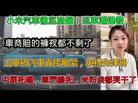 Xiaomi Auto has completely collapsed! Its reputation has plummeted, a wave of returns has erupted...