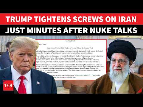 Trump 'STRIKES' Iran Minutes After Nuke Talks; US Slaps New Oil Sanctions, 14 Tankers Hit | Watch