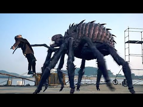 Mutant spiders can eat garbage, and they occupy an island to take revenge on humans!