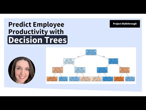 Predict Employee Productivity using Decision Trees [Start to finish project walkthrough]