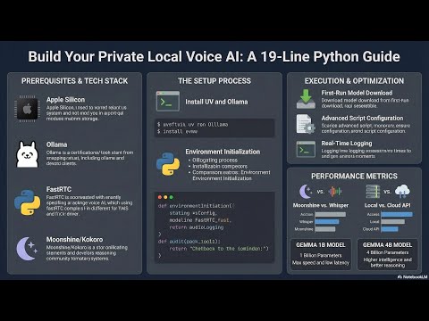 Build a Local Voice AI Agent in 19 Lines of Python (Free & Private)