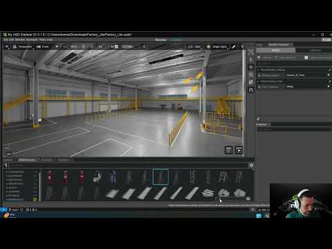 Omniverse Basic Training 02  (openUSD for digital twins - USDExplorer)