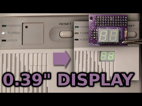 Adding a 0.39" MHz Display to the Repaired Case