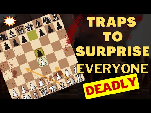 Surprise Every Opponent with These Traps in the King's Pawn Game