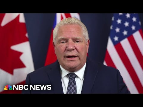 Ontario Premier Doug Ford: Reagan is ‘spinning around in his grave’ over Trump’s tariff policy