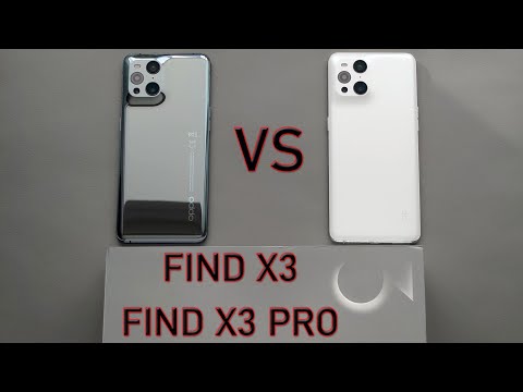 Oppo Find X3 Pro vs Oppo Find X3 Comparison