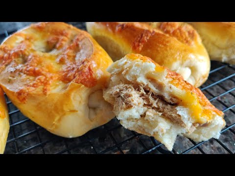 吞拿鱼起司面包 无蛋配方 Tuna Cheese Buns, no egg.