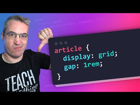 CSS gap is NOT a replacement for margins