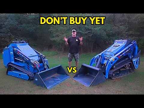Derette V1000 vs Rippa RS06-1 — Which Mini Skid Steer Is ACTUALLY Better? (Don’t Buy Yet)