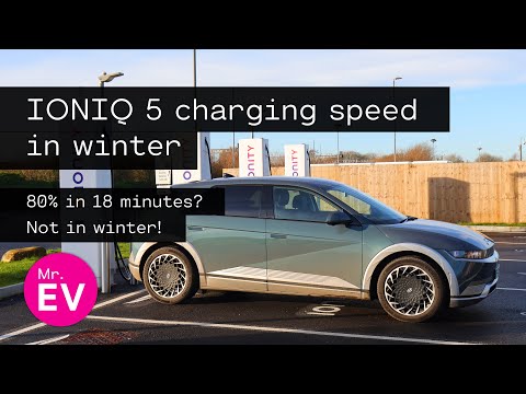 EV charging in winter: how fast does IONIQ 5 charge?