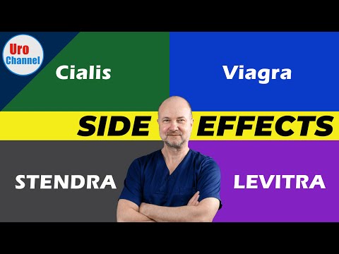 Viagra / Cialis / Stendra / Levitra: common side effects | UroChannel