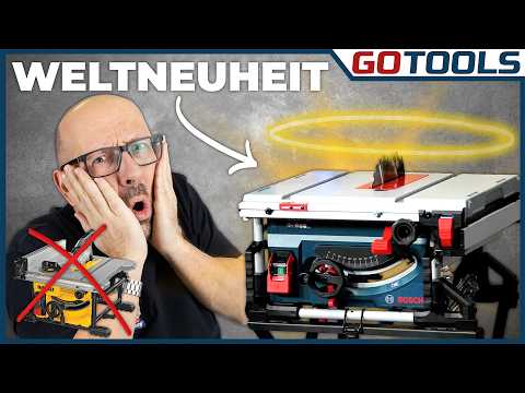 This changes everything? The announced new Bosch table saws GTS 70-216 and GTS 18v-70