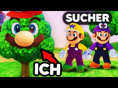 Ich werde NICHT gefunden als BAUM! - Super Mario Odyssey Hide and Seek