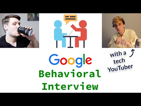Google Behavioral Interview With A Tech YouTuber