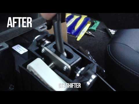 Porsche GT3 Shifter in a Cayman S - Before/After Comparison