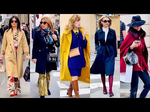 Spring 2025 Milan Street Style: Italian Fashionistas Top Trends | Milan Shopping 💃🌸🌼🌹🌺