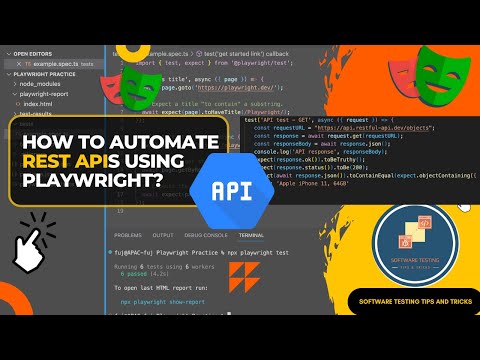 REST APIs Automation using Playwright and typescript - GET, POST, PUT, PATCH, DELETE.