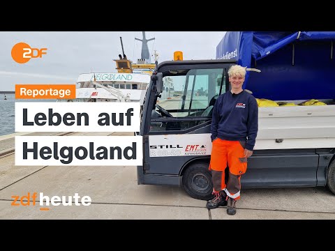 Helgoland: Insulaner zwischen Logistik, Lieferschwierigkeiten und Insel-Liebe | ZDF.reportage