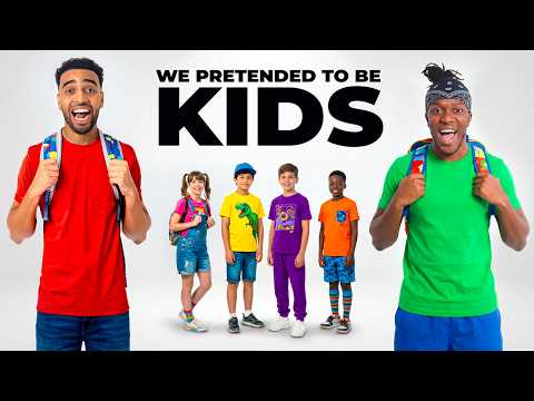 We Pretended To Be Kids Ft KSI & Chunkz