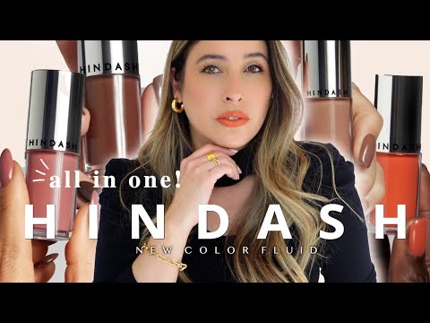 HINDASH COLOR FLUID | The Perfect Multipurpose Makeup for Eyes, Cheeks and Lips for EVERY SKIN TONE