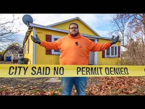 The City REFUSED To Let Me Build My New House, Until...