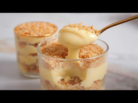 Why Didn’t I Know This Recipe Earlier? The Quickest & Tastiest Napoleon Cake in Glasses!