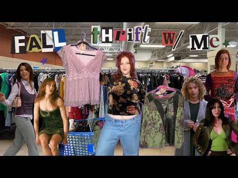FALL THRIFT WITH ME! (buffy, the craft, gilmore girls inspired)