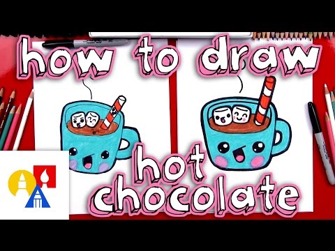 How To Draw Cartoon Hot Chocolate