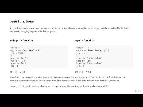 Functional Programming using the Purrr Package webinar