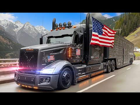 1 AMERICAN truck vs 10 Chinese trucks 😵 TOTAL HUMILIATION