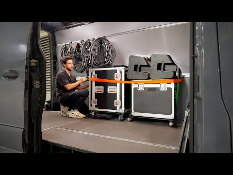 PA SYSTEM SETUP but the LOAD-IN gets Increasingly Chaotic