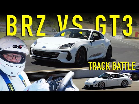 Track Battle: BRZ tS vs. GT3 Head to Head at Sonoma Raceway