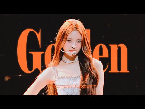 [4K] 250801 2025 KCON LA MCOUNTDOWN - 'Golden' izna JEEMIN 이즈나 방지민 직캠 fancam