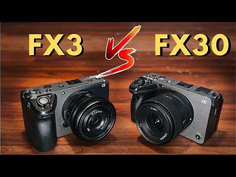 Sony FX30 vs Sony FX3 (2025) - The Choice is SIMPLE!