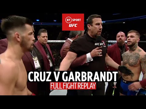 Dominick Cruz v Cody Garbrandt full fight | One of the greatest title fight performances ever!