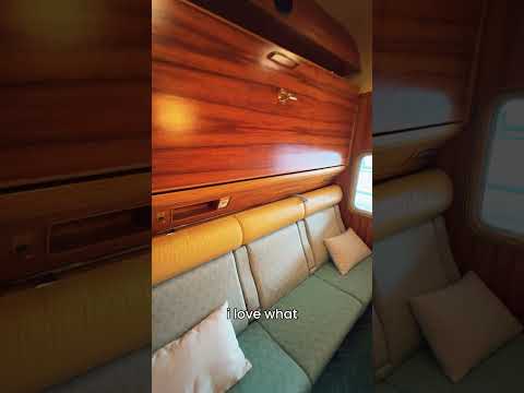 I did not expect to be this comfortable on a train.